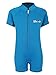 Two Bare Feet Classic Baby Wetsuit - Neoprene Swimsuit Ages 0 - 48 months (2XS (0-6 months), Aqua)