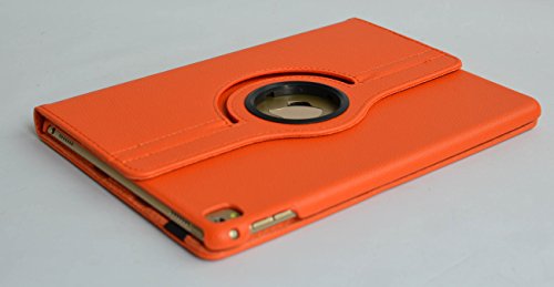 inShang ipad Pro 9.7 Hülle Cover für iPad Pro 9.7 inch (2016) , PU Leder Schutzhülle St?nder Smart Cover mit Super Automatische Einschlaf-/Aufwach funktion, case 360 Grad rotierende Schutzhülle mit Standfunktion + inShang Logo hochwertigen Stylus Eingabestift Stift orange - 3