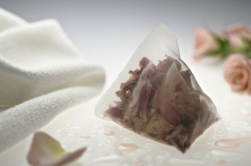 Teaposy Teebad „Rose & Pfingstrose“, der Teebeutel zum Baden mit echtem japanischem Badesalz, 1er Pack (1 x 45 g) - 2