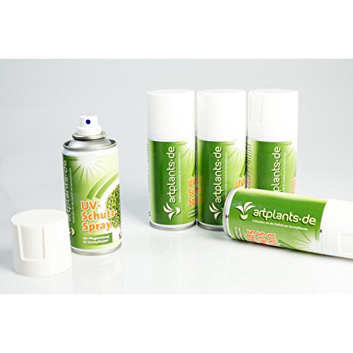 UV Schutz Spray mit Pflegewirkung für künstliche Pflanzen und Blumen, Kunstbäume und Kunstpalmen – für Außen- und Innenbereich – 150 ml Dose – artplants - 6