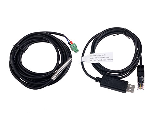 Battery Temperature Sensor and Monitoring adapter RS485 to USB fit for Tracer MPPT - 2