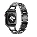 Produktbild 38mm 42mm Armband Ersatz für Apple Watch 1/2/3 Edelstahl Crystal Strap CICIYONER