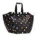 Produktbild reisenthel easyshoppingbag dots Einkaufstasche Einkaufsbeutel - schwarz mit bunten Punkten