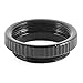 Produktbild TOOGOO (R) 31 mm Aussendurchmesser Aluminium CS-Mount-Objektiv C-Mount Adapter Ring - Schwarz