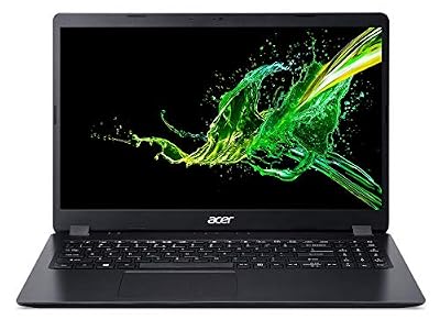 Acer Aspire 3 315-54K-32JR Ordinateur portable 15.6" HD Noir (Core i3, 8 Go de RAM, SSD 512Go, AMD Radeon Vega 8 Graphics, Windows 10)