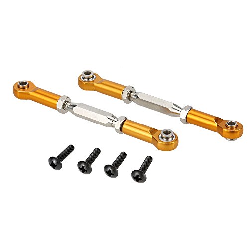 Generic RC Servo Link (vorne / hinten) für RC HPI 1/10 Bullet 3.0 ST / MT / WR8 Truck Tuningteile - Gold