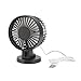 Produktbild UniqueHeart Hot Mini Portable Dual Blade Schreibtisch Super Mute Laptop PC USB Kühler Kleiner Fan Pink