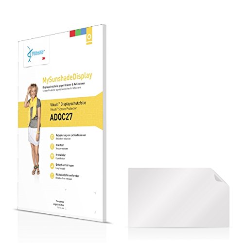 Preisvergleich Produktbild Vikuiti MySunshadeDisplay ADQC27 Displayschutz Schutzfolie für Märklin Central Station 60213 (kristallklar und reflexmindernd, hartbeschichtet)