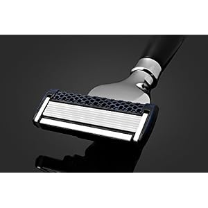 Dorco PACE 5 Pro Manual Razor System for Men: Four-Blade Shaving Technology, 8 Blades - Image 5