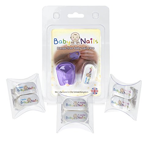 Baby Nails Bumper Pack Hands-Free Nail Files Manicure Grooming New Baby
