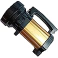 QTX 3 Mode Torch Light Long Beam Focus 250 WATT 6000 mAh Metal Multi-Functional Rechargeable Emergency Torch Night Lamp Battery with up to 4 hrs. of Backup