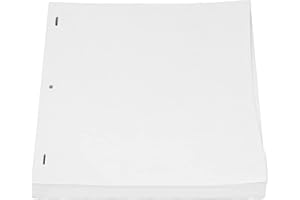 HZTYYIER 200 Arkuszy Papier do Rysowania Półprzezroczysty Dziurkowany Papier do Pozycjonowania Animacji do Rysowania Papieru i Szytego Oprawy