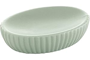 Gedy G-Marika, Seifenschale, Minzgrün, Komponenten aus Keramik, Maße 3 x 12 x 8,3 cm und Gewicht 0,315 kg, Design R&S, 2 Jahre Garantie, Unica