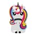 Produktbild Huawei P9 Lite Hülle, Handyhülle Huawei P9 Lite, TPU dauerhaft Case Staub Rutsch kratzfest (3D Cartoon Einhorn unicorn Rainbow)