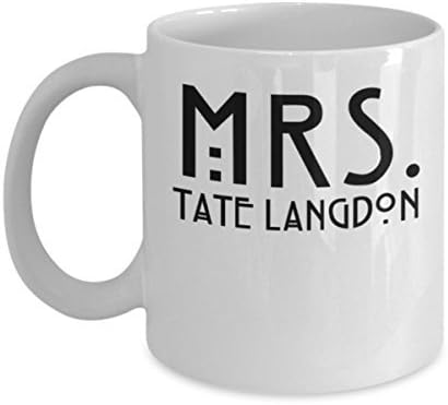 MRS. TATE LANGDON - - This 11oz American Horror Story Mug Is The Perfect American Horror Story Merchandise Gift For Any Fan of American Horror Story Asylum