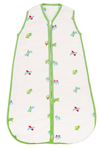 Schlummersack Baby Sommerschlafsack Musselin 0.5 Tog - Autos - erhältlich in verschiedenen Grössen: von Geburt bis 3 Jahre