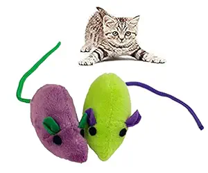 RvPaws Mouse Cat Toy for Cats and Kittens (Pack of 2)