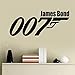 Produktbild wandaufkleber schmetterling schwarz James Bond Film Aufkleber Home Interior Design Schlafzimmer