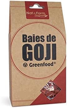 Nat &amp; Form Goji Berries Greenfood 200g