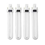 9W UV Ersatzlampen Professionelle Clearance 4 Stücke 9 Watt Härtung UV Gel Lampe Gel Nail art Trockner Licht 365nm Birne Rohr Ersatz