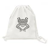 DIYthinker Pintura Viajes pequeña Rana Verde de la Lona del morral del Lazo Bolsas de la...