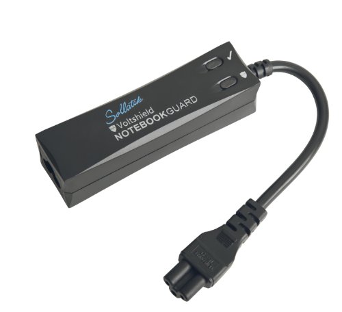 Preisvergleich Produktbild Sollatek NotebookGuard, über-Spannungs- und Überspannungsschutz, Figur 8 Stecker