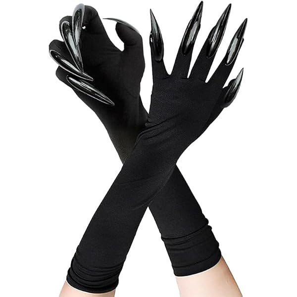 2 Paar Spinnennetz-Handschuhe Aus Spitze – Schwarz, Fingerlos, Lang Bis Zum Ellenbogen, Für Halloween & Cosplay