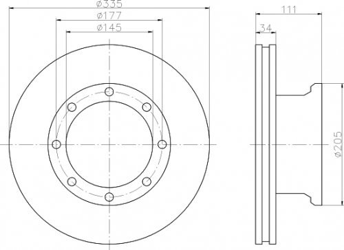 Preisvergleich Produktbild Textar 93102300 Bremsscheibe