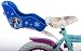Produktbild Kinder Fahrrad Puppensitz Disney Frozen die Eiskönigin Mädchen Puppen Sitz blau