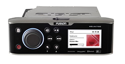 FUSION AV750 Marine Entertainment System with DVD/CD Player - Black