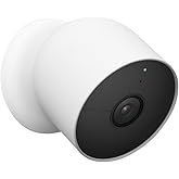 Google Nest Cam - Telecamera di sicurezza intelligente per interni ed esterni, 1 pezzo (confezione da 1)