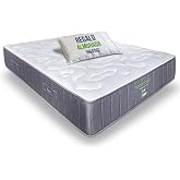 Matnature Naturfresh 80 x 190 &ndash; Memory Foam Mattress with Pocket Springs, Height 22 cm, Maximum Comfort, Breathable, Anti-Dus