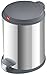 Produktbild Hailo T1 M Mülleimer (aus Edelstahl mit Kunststoff-Deckel, 11 Liter, großer Öffnungswinkel, standfest, Tragegriff) 0513-012