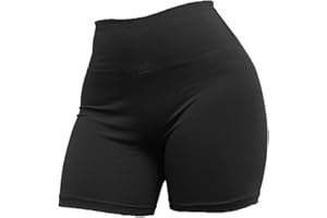 80 STREET Pantaloncini Shorts Sportivi Donna Vita Alta per Yoga Jogging Allenamento 100% Made in Italy