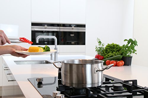 TNK Brand – Stingray 6 in 1 Multifunktions-Küchenhelfer / Küchenzange / Pfannenwender – Orange - 5