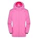 Produktbild R-Cors Herren Windbreaker mit Kapuze Wasserdicht Atmungsaktiv Übergangsjacke Winddicht Outdoor Freizeit Lange Ärmel Mit Kapuze Radsportanzug Sonnenschutzkleidung Hautkleidung