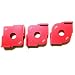 Produktbild Set mit 3 Jig Router-Vorlagen Aluminium-Legierung abgerundete Ecken, R5 R10 R15 R20 R25 R30