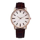 IG-Invictus Armbanduhr aus Leder in analoger Quarz-Armbanduhr von GENILA