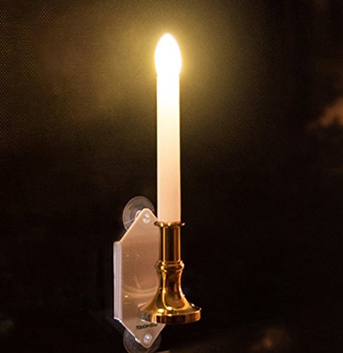 2 x LED solar-powered candle lights, energy saving, warm white, waterproof, indoor and outdoor luminaire, IP65 recessed floor light, for outdoor garden