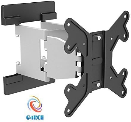 G4RCE Slim Aluminum Full Motion LCD LED 3D Plasma Curve Swivel Tilt TV Wall Mount Bracket 23 -42" VESA 200 x 200mm For Sanyo Hitachi Matsui Pioneer Goodmans LG Samsung Sony 32 37 40 42 inches