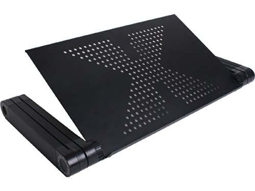 Klappbar Betttablett Betttisch Notebook Ständer Laptoptablett Notebooktisch Notebookständer Laptopständer Laptoptisch Laptop Bett Tisch Computertisch PAD Halter Faltbar - 4