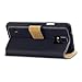 Whaletraders Samsung Galaxy S4, S3, S4 mini, S3 mini and Galaxy Note 3 III Wallet Case Cover Pouch With Free Screen Protector and Mini Stylus (Samsung S3, Black Wallet)