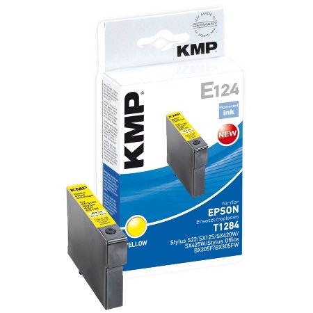 Preisvergleich Produktbild KMP E124, gelb, kompatibel zu Epson T1284