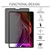 Price comparison product image Y56(TM) For Apple iPad Pro 12.9 inch 2018 Privacy Screen Protector - Ultra Slim Anti-Spy PET HD Clear Anti Peeking Full Coverage Film Skin 9H Hardness Screen Protector Accessories