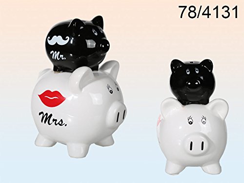 Spardose - Double Piggy - Mr. & Mrs