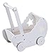 Produktbild Kids Concept- Holzspielzeug Puppenwagen STAR inkl. Bettwäsche, 27x43 cm, Weiß