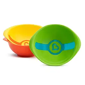 Munchkin White Hot Toddler Bowls, 3 Count