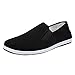 Produktbild Sannysis Segeltuchschuhe Herren Männer Jungen Casual Turnschuhe Sport Lauf Atmungsaktive Solide Segeltuch Slip-On Flache Schuhe Größe 39-44