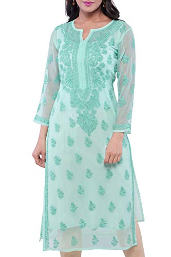 Buy ADA Handmade Lucknowi Chikankari 