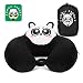 Produktbild Reise Nackenkissen aus Memory Foam  Originell Panda Design Nackenhörchen  Tragbar Reisekissen mit Super Weich Bezug  Optimale Unterstützung für Nacken und Kopf